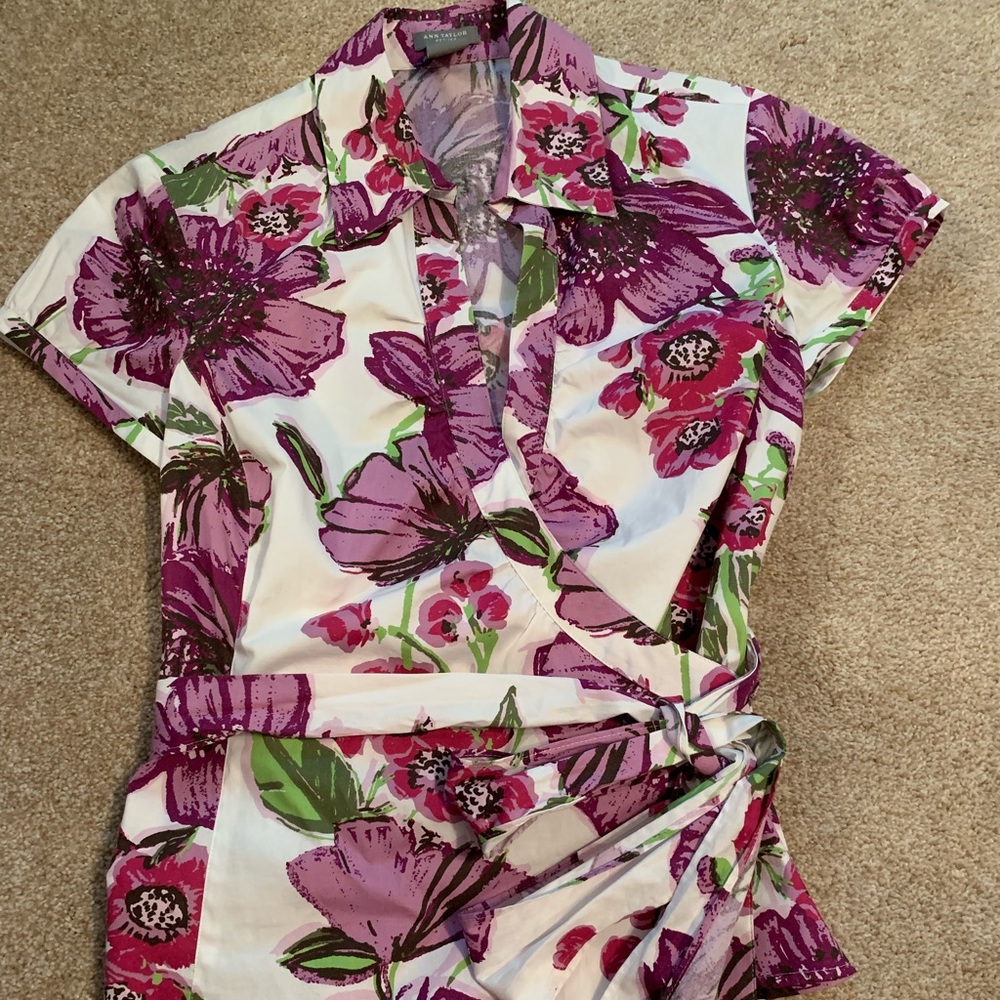 Wrap blouse